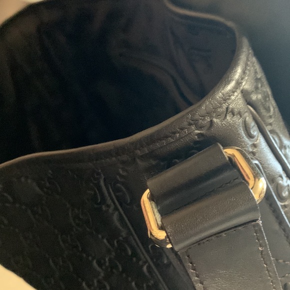 💎 LIKE NEW 💎 GUCCI LEATHER MESSENGER LAPTOP BAG GUCCISSIMA - Picture 15 of 15